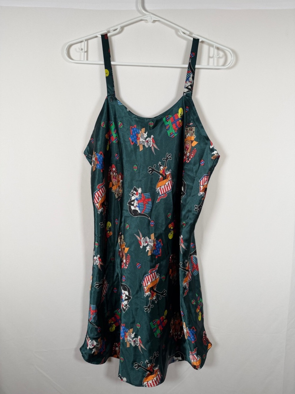 90s Vintage Looney Tunes Christmas‎ Slip Dress